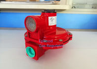 Utilisation à haute pression rouge de régulateur de gaz de Fisher R622H LPG de couleur pour faire cuire, longue durée