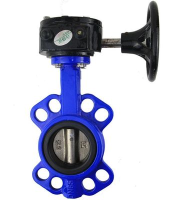 Structure compacte simple à papillon de clapet anti-retour de bride d'engrenage à vis sans fin de D371X