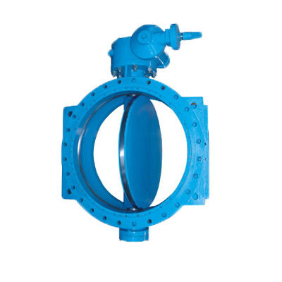 Double extrémité à flasque excentrique posée résiliente de valve motrice électrique