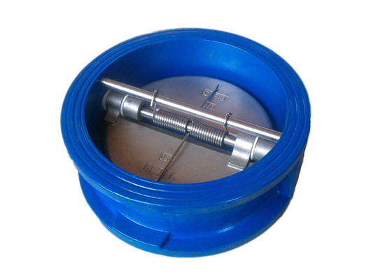 Clapet anti-retour en caoutchouc d'oscillation de papillon de Seat de clapet anti-retour d'acier inoxydable de fonte