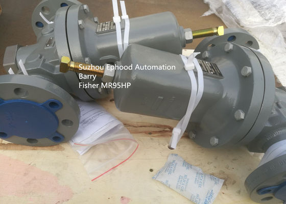 Régulateur modèle d'extrémité de bride de régulateur de gaz de modèle du clapet à gaz de Fisher 95 MR95HP pour les appareils de chauffage et les chaudières mis le feu
