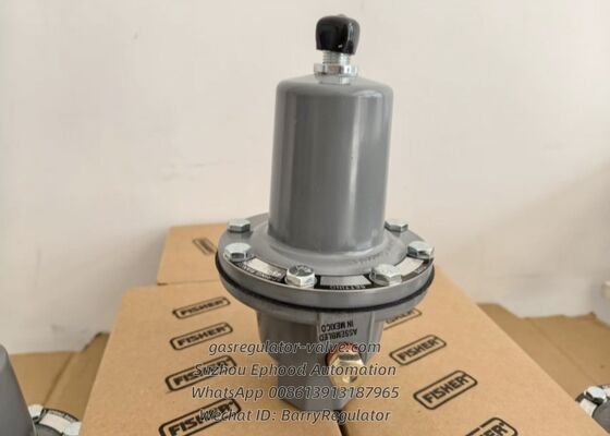 Régulateur de gaz Fisher 289HH avec pression maximale d'entrée de 6,9 bar 45-75 psi et diaphragme nitrile