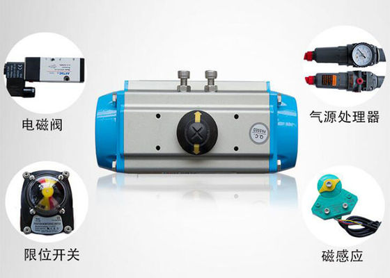 Type design compact économiseur d'énergie léger actionné pneumatique de gaufrette de valve