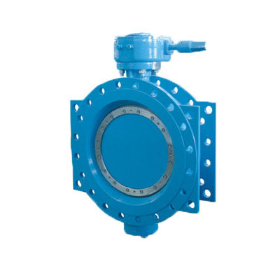 Double extrémité à flasque excentrique posée résiliente de valve motrice électrique