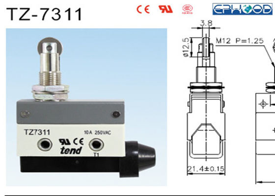 Niveau TZ-7311 de protection du commutateur de limite de sécurité de Crane Micro Tend Limit Switch de tour IP65