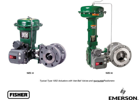 Fisher déclencheur de soupape à diaphragme de retour de 1052 ressorts, déclencheur rotatoire de diaphragme