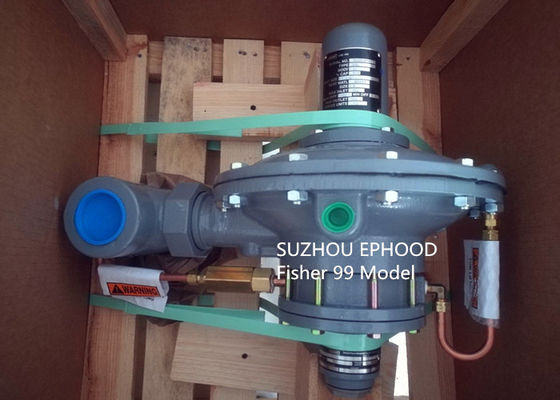 Régulateur réduisant la pression du régulateur 99 faits sur commande de gaz de Fisher avec le pilote