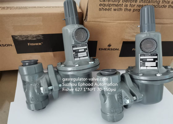 Admission modèle de Fisher Gas Regulator 627 malléables Pressure Gas Regulator 250PSI de fer